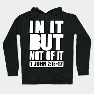 Do Not Love the World. 1 John 2:15-17 Hoodie